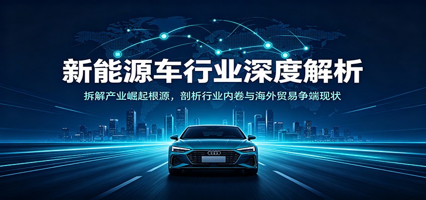 新能源车行业深度解析：拆解产业崛起根源与内卷困局，透视海外贸易争端下的机遇风险