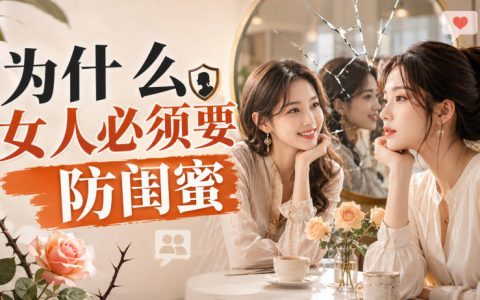 女人防闺蜜防什么？感情中闺蜜越界抢男人的3个高危信号与心理防线