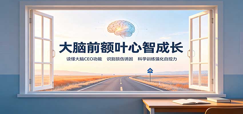 前额叶训练指南:大脑CEO自控力提升,科学修复熬夜压力损伤,情绪管理理性决策 前额叶训练指南:大脑CEO自控力提升,科学修复熬夜压力损伤,情绪管理理性决策
