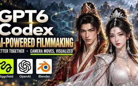 GPT-6 Astra×Codex联手Higgsfield：AI视频运镜可视化实战教程