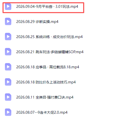 拼多多实战特训营2026：强付费起量叠价秒杀玩法，新手老商家运营实操课