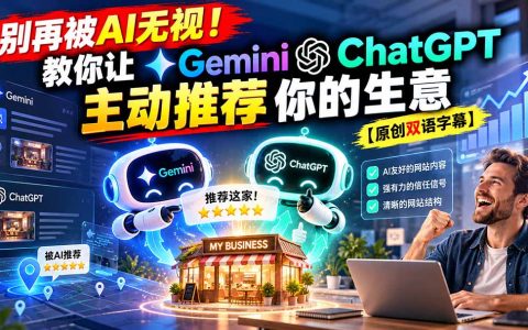 本地AI可见性训练营：让Gemini与ChatGPT主动推荐你的生意