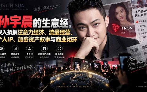孙宇晨生意经：注意力经济与流量IP打造，解密加密资产商业闭环