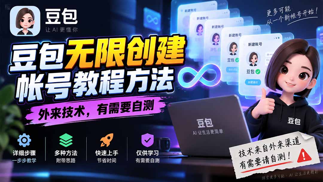 豆包无限创建帐号教程：飞书企业App多手机号验证码方法自测