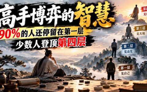 高手博弈四层智慧：普通人最缺的博弈算账能力与底层逻辑