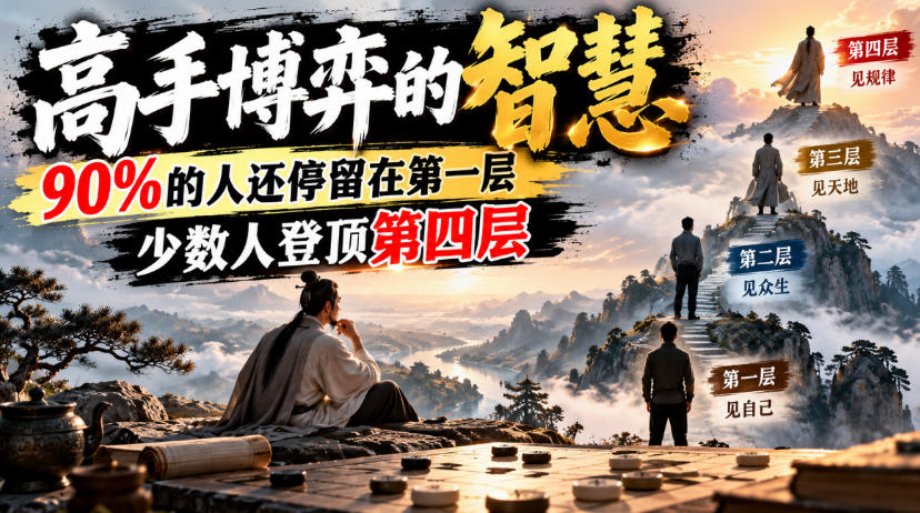 高手博弈四层智慧：普通人最缺的博弈算账能力与底层逻辑