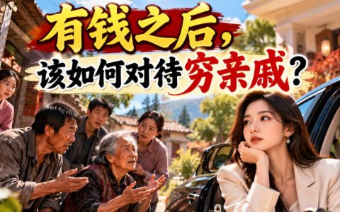 有钱后如何对待穷亲戚？和珅这招太绝了，看懂少走弯路