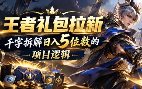 王者游戏礼包拉新拆解：快手抖音极速版拉新变现5位数逻辑