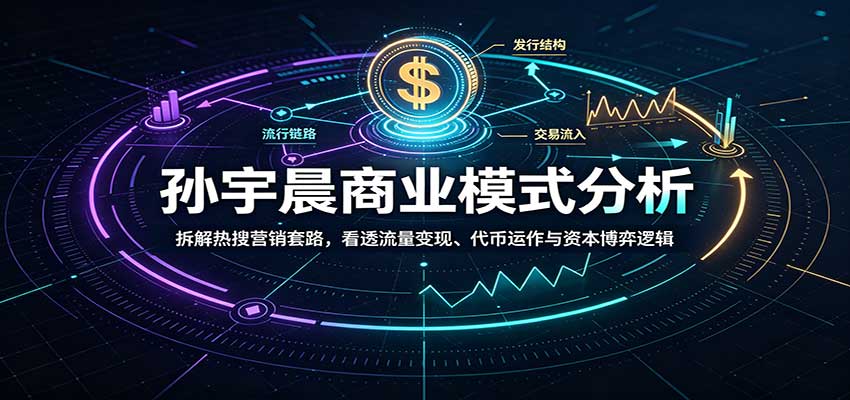 孙宇晨商业模式拆解：热搜营销套路、代币变现与资本博弈逻辑