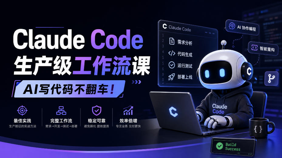 Claude Code生产级工作流实战：AGENTS.md与Ralph循环让AI写代码不翻车【双语字幕】