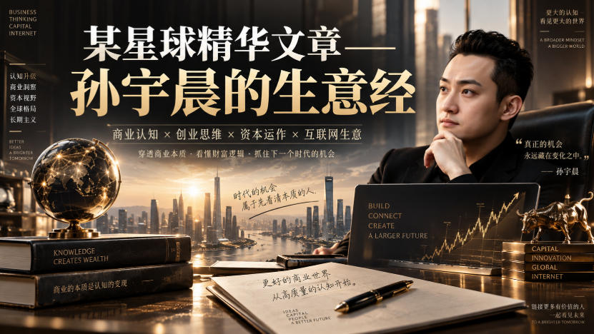 孙宇晨生意经揭秘：流量是财富引擎，波场TRX如何靠热搜续命？