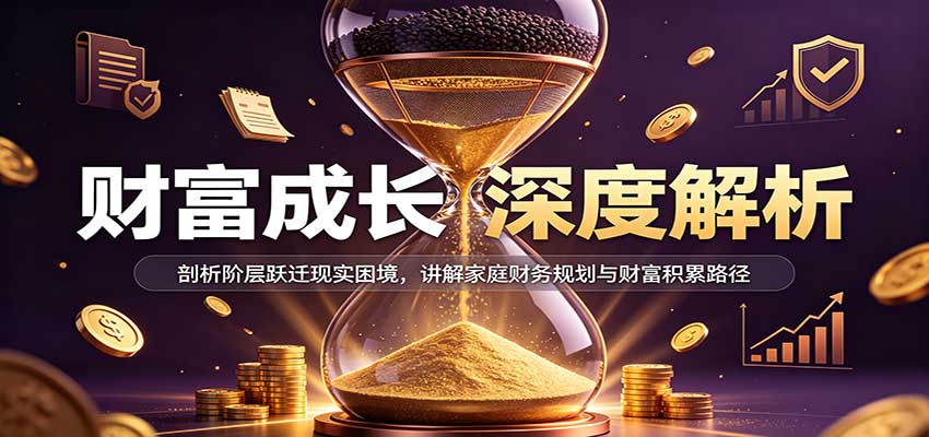普通人阶层跃迁现实困境与家庭财务规划财富积累路径解析