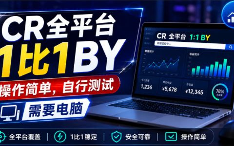 CR全平台1比1搬运实操课，抖音快手小红书视频号通用，电脑操作简单可测试