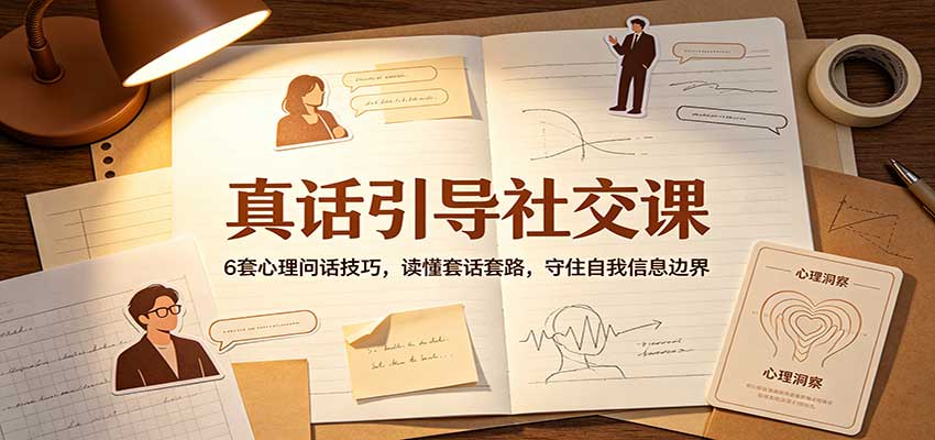 职场防套话指南:6套真话引导心理术,识别问话陷阱守住隐私边界 职场防套话指南:6套真话引导心理术,识别问话陷阱守住隐私边界