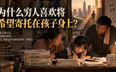 穷人翻身难？5千块与1千万的理财真相，别再把希望全押给孩子