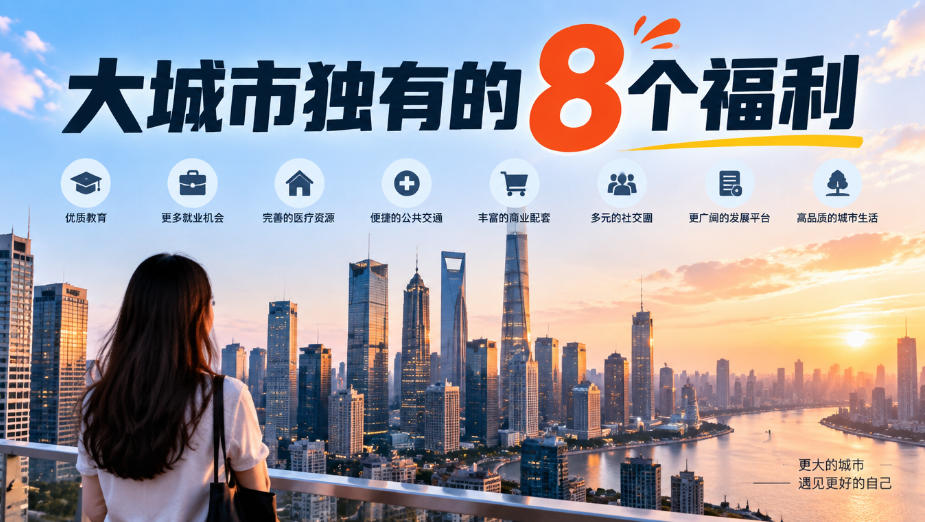 大城市独有的8个福利：三甲医院医疗资源+原研药，小县城比不了