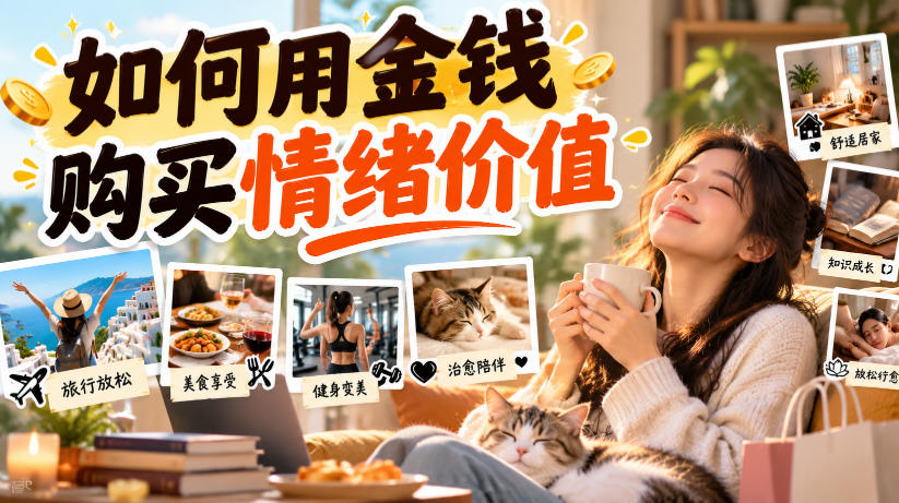 2026 不差钱却总情绪低落？用金钱购买情绪价值的5个维度