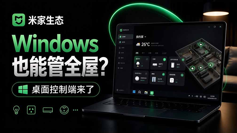 Windows电脑控制米家设备：MiHome-Windows开源桌面端，扫码登录省心控制