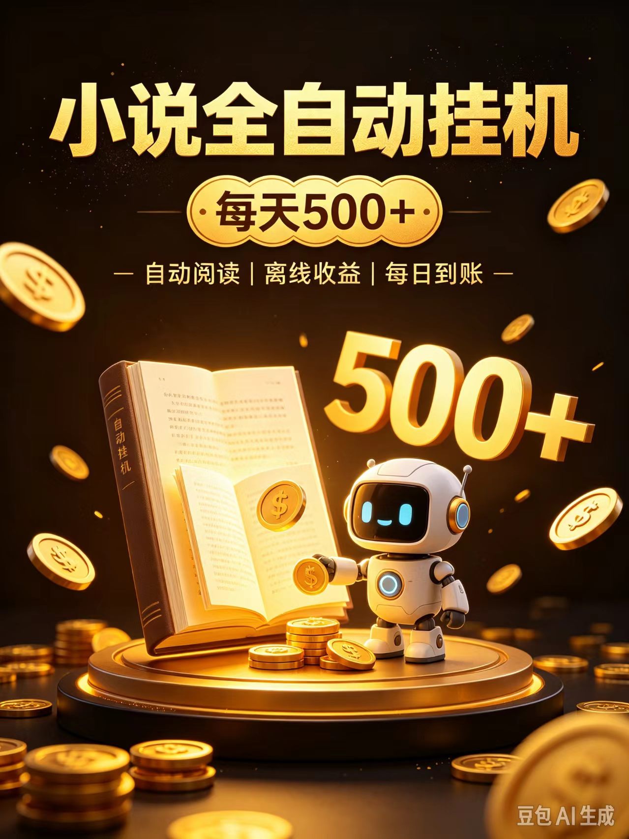2026 番茄小说自动化G机副业，电脑自动跑变现300方法