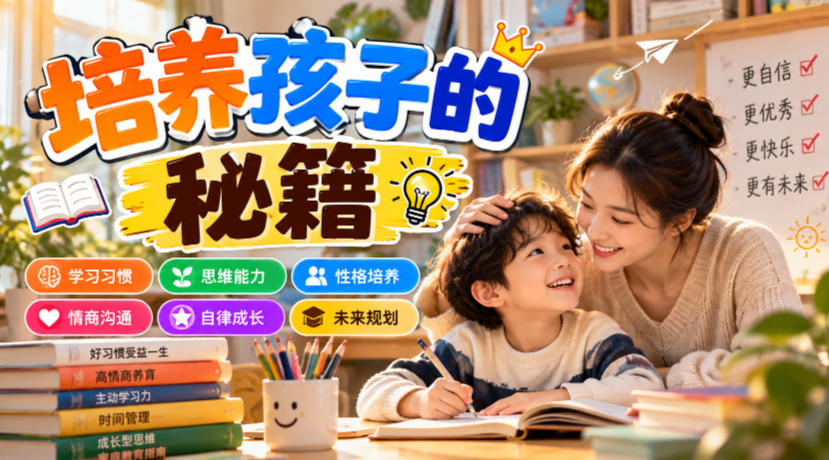 遇物则诲：培养孩子的秘籍，不搞说教用规则和选择权代替命令