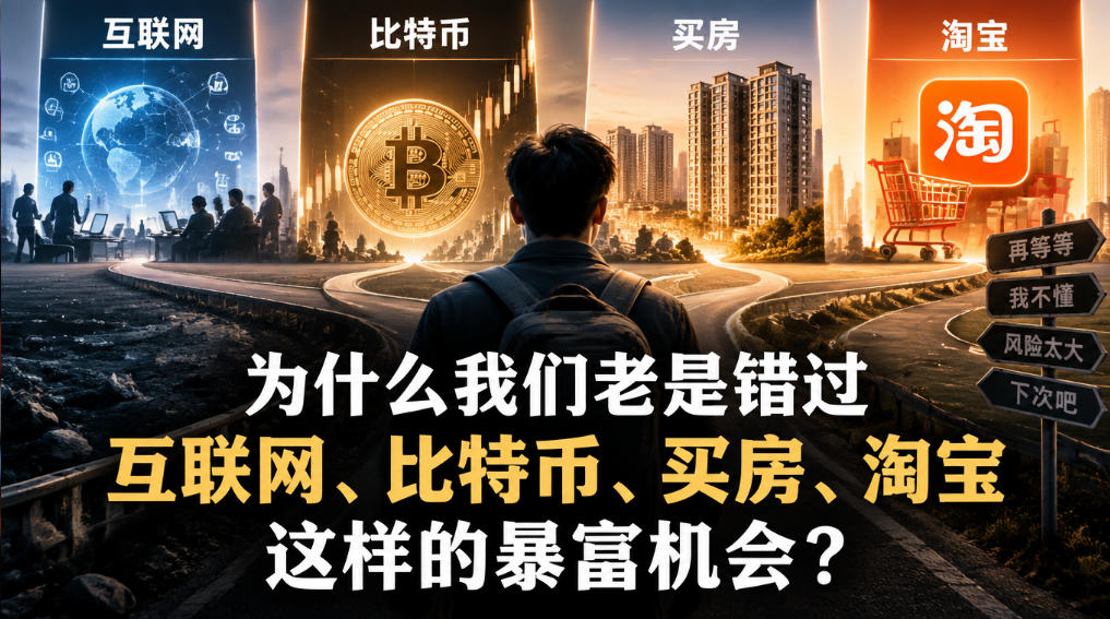 为什么我们总错过比特币买房暴富机会？拆解99个归零坑