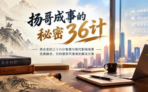 扬哥成事的秘密36计：职场进阶实战指南，破解晋升瓶颈与团队管理难题