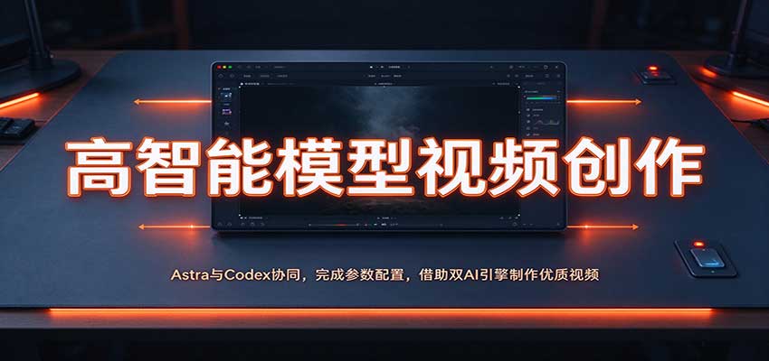 GPT-6 Astra×Codex双AI视频制作课程｜智能配置教程