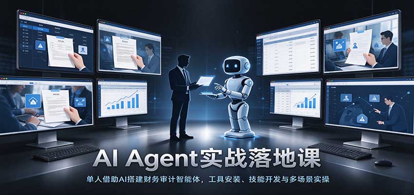 AI Agent实战：单人搭建财务审计智能体，OpenCode安装与Skill开发全流程