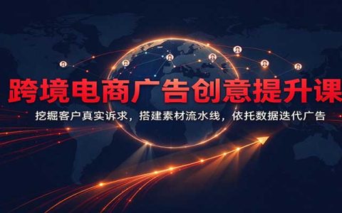 跨境电商广告创意课：用户调研+AI素材+Meta投放数据复盘